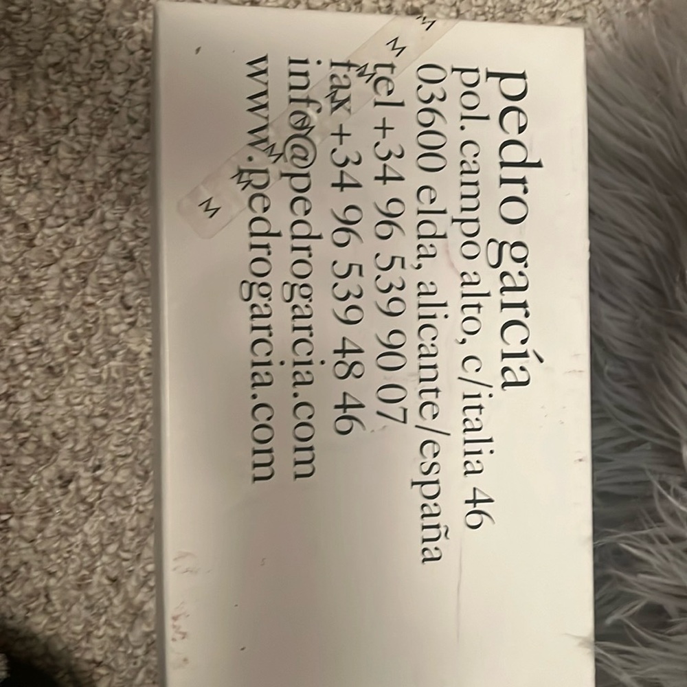 That Black shoe with Swarovski  Crystal by Pedro Garcia